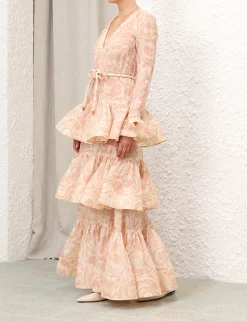 Matchmaker V Neck Gown