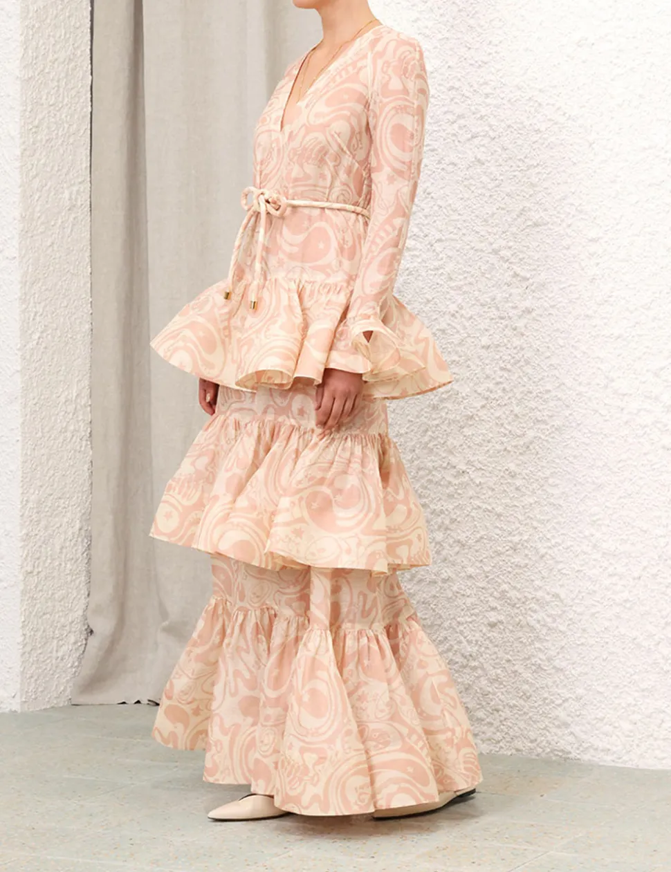 Matchmaker V Neck Gown