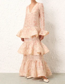 Matchmaker V Neck Gown