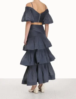 Pleated Bodice
