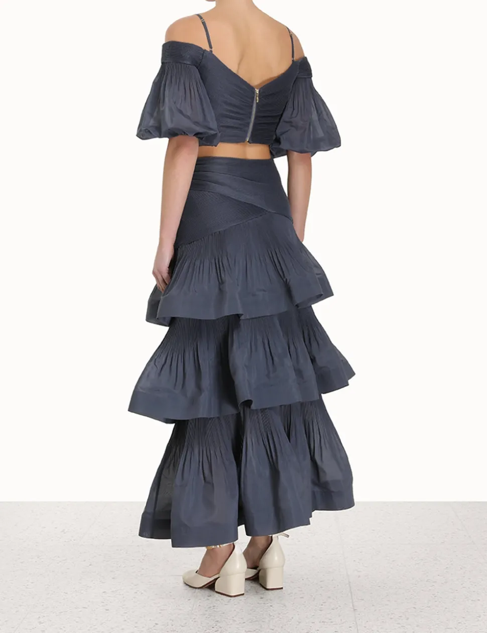 Pleated Bodice