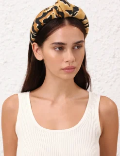 Printed Linen Headband