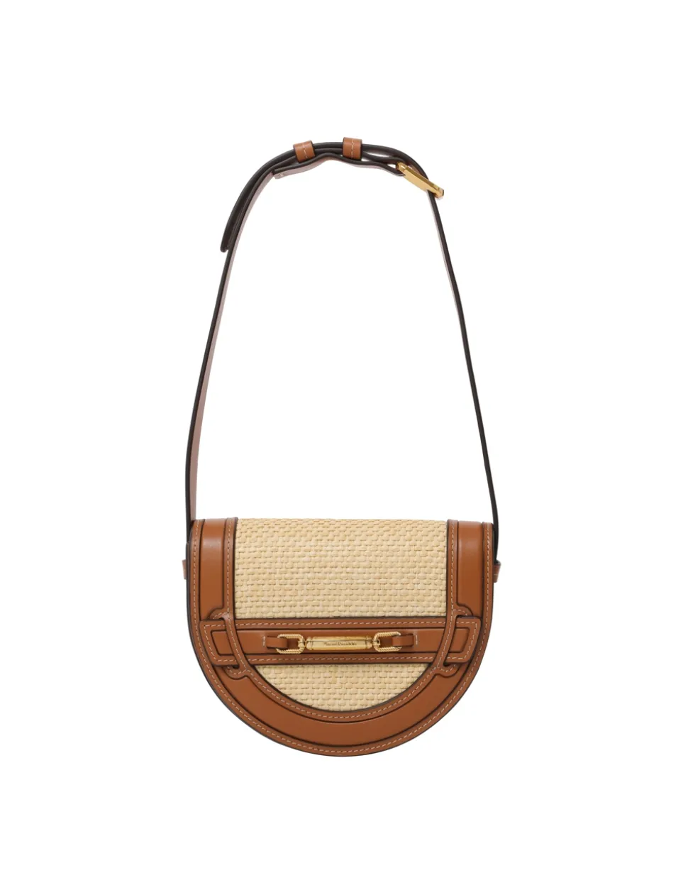 Raffia Convertible Mini Bag