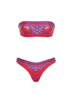 Raie Placement Bandeau Bikini