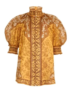 Raie Short Sleeve Blouse