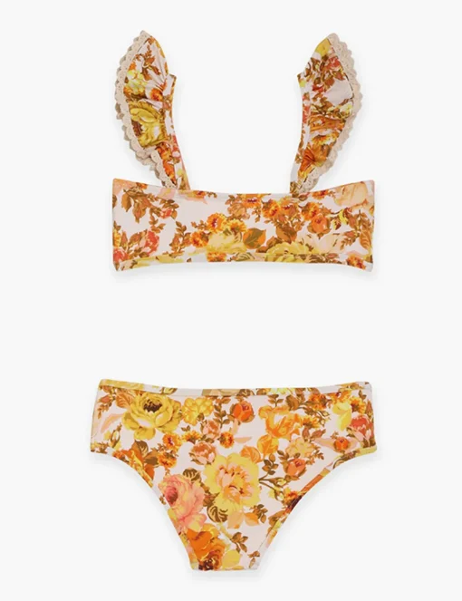 Raie Trim Tie Front Bikini