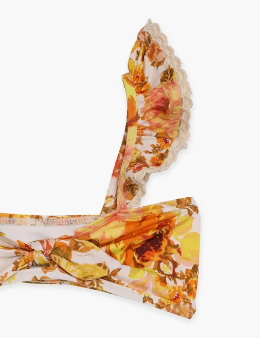 Raie Trim Tie Front Bikini