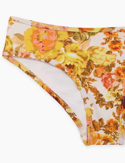 Raie Trim Tie Front Bikini