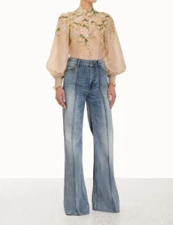 Sensory Buttoned Blouse