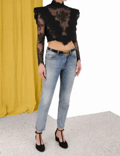 Sensory Lace Bodice Top