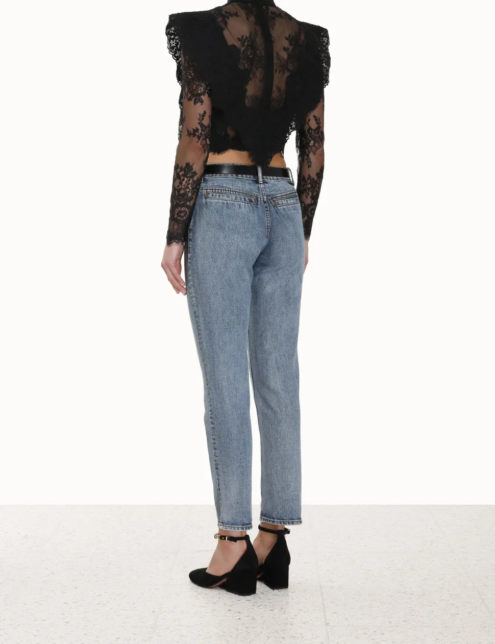 Sensory Lace Bodice Top