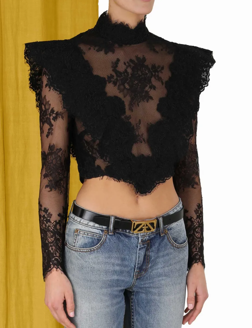 Sensory Lace Bodice Top