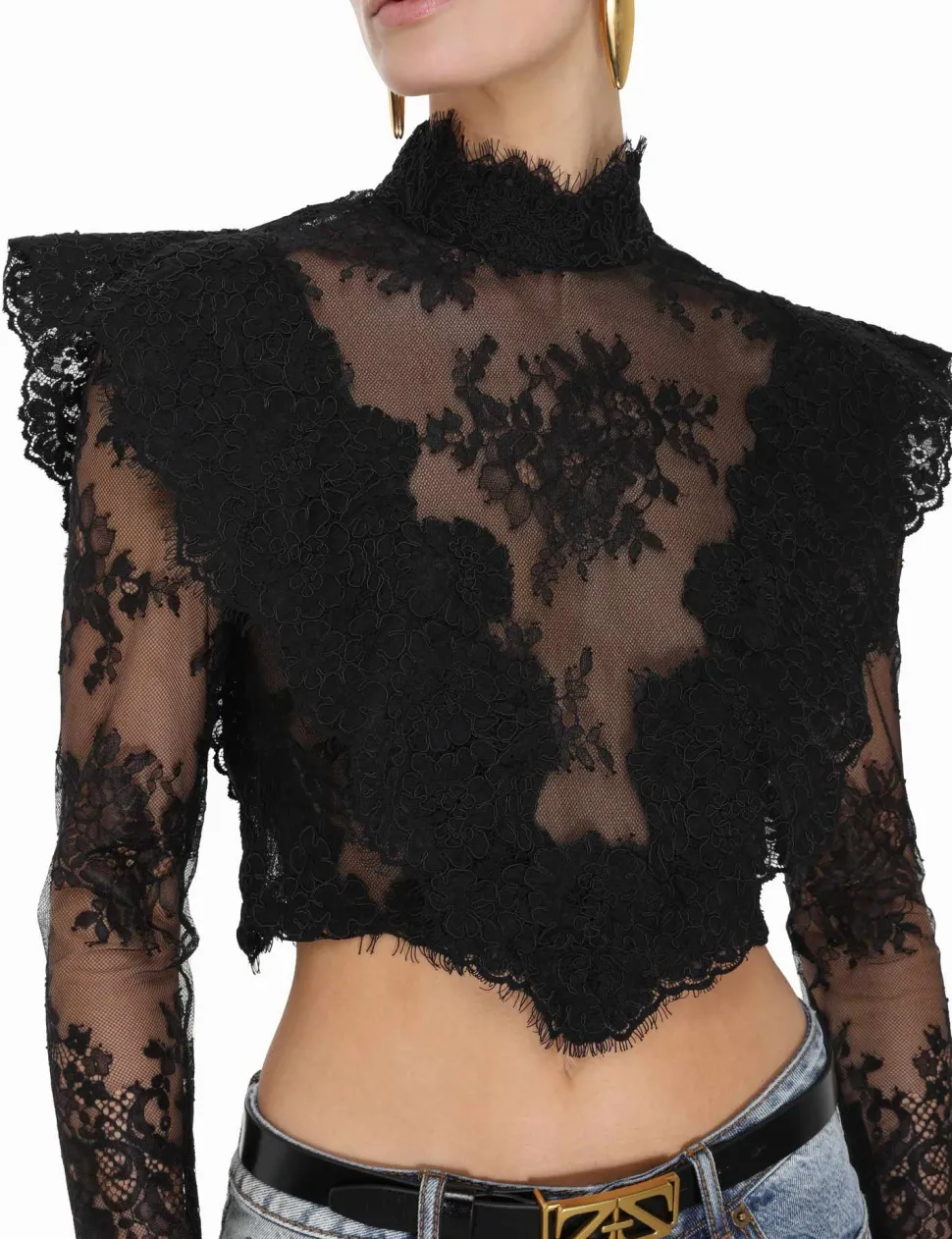 Sensory Lace Bodice Top