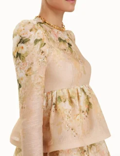 Sensory Tiered Midi Dress