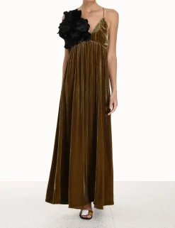 Sensory Velvet Dress