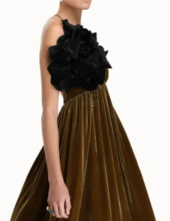 Sensory Velvet Dress