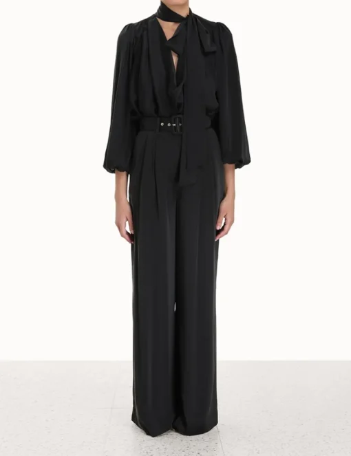 Silk Billow Blouse