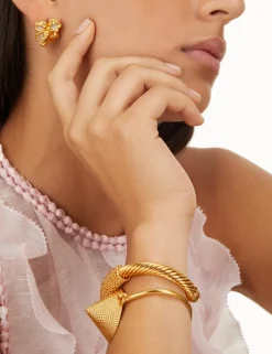 Spiral Rope Cone Cuff