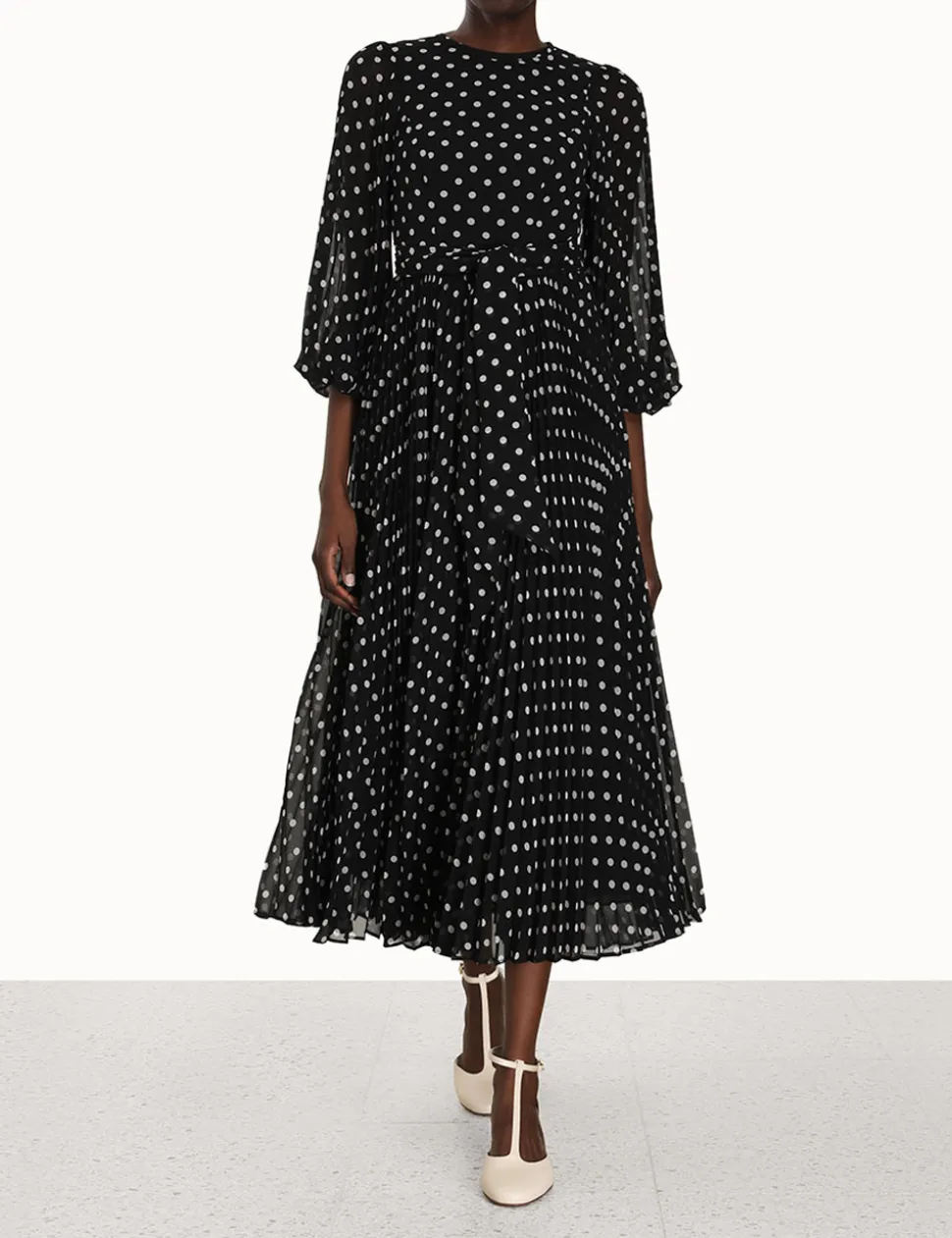 Sunray Long Sleeve Midi