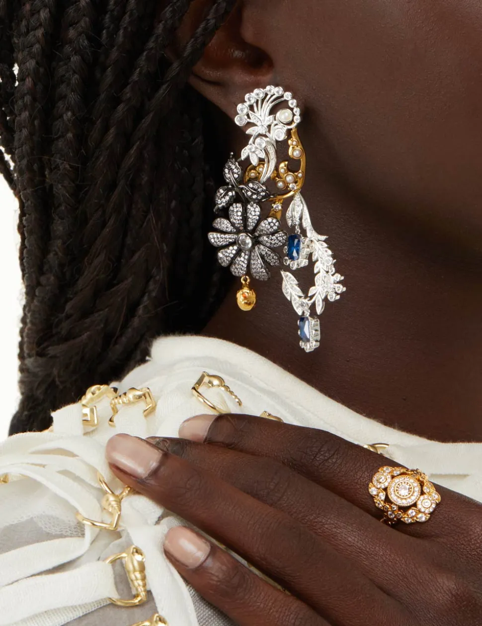 Tangled Collage Earrings