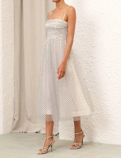 Tulle Midi Dress