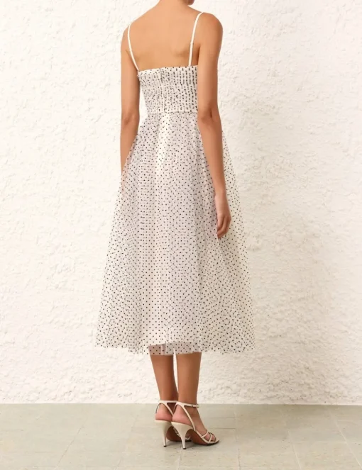 Tulle Midi Dress