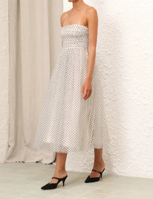 Tulle Midi Dress