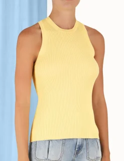 Vacay Knit Racer Tank