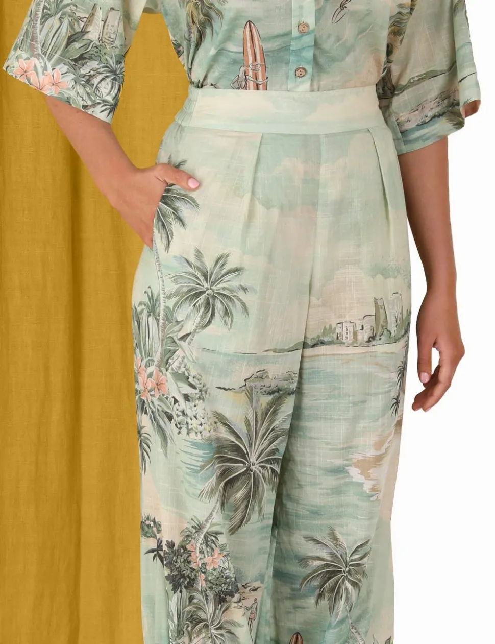 Vacay Tied Track Pant