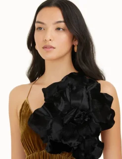 Velvet Flower Brooch