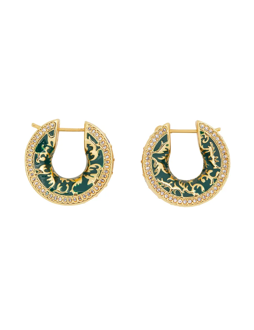 Zimmemorabilia Stone Hoops