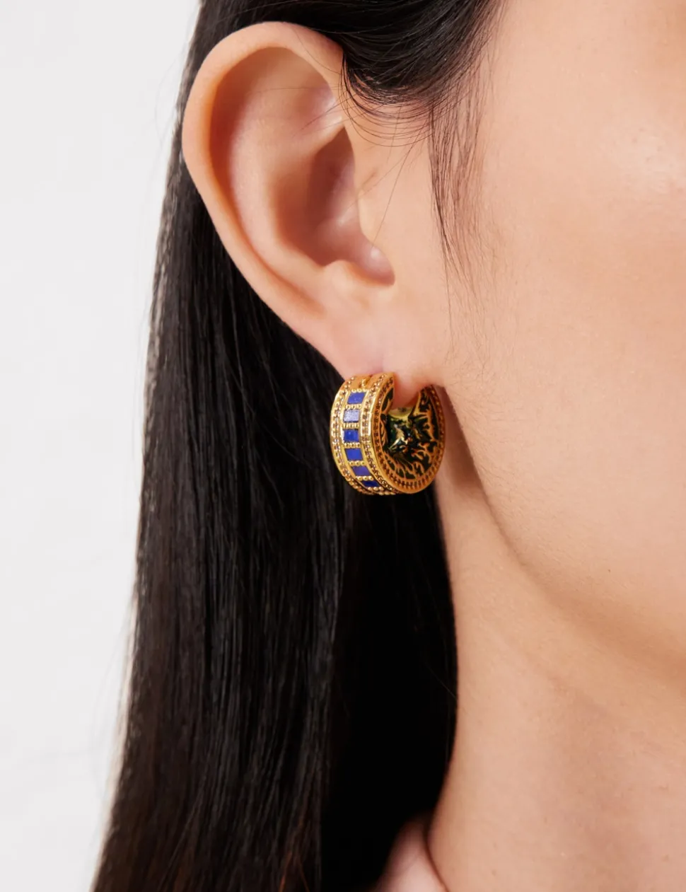 Zimmemorabilia Stone Hoops